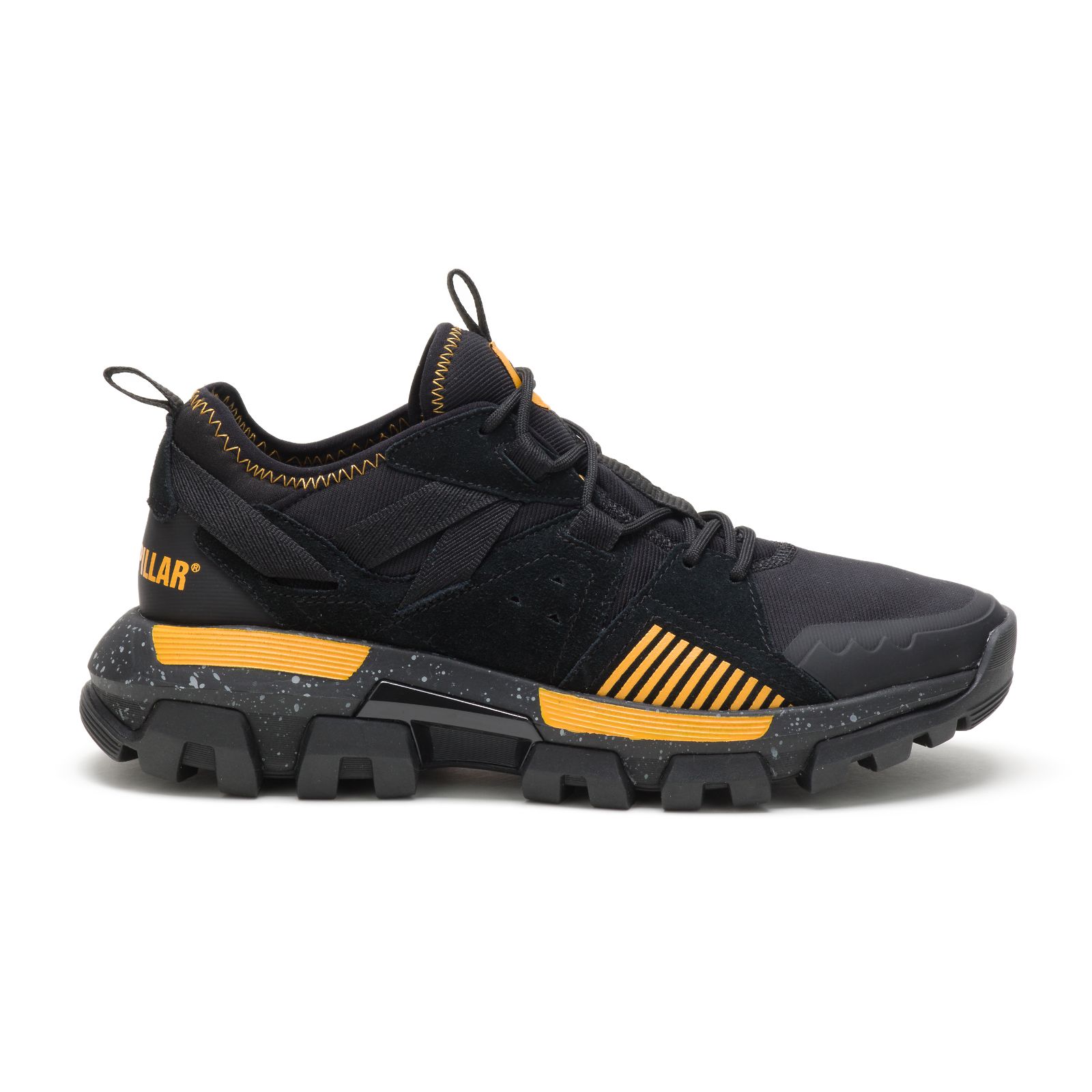 Caterpillar Shoes South Africa - Cat Men's Raider Sport Sneakers Black/Yellow PJ3978451